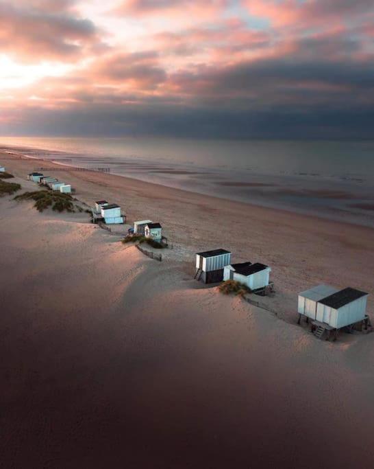 Duplex Calais Nord A 2 Pas De La Plage Ngoại thất bức ảnh